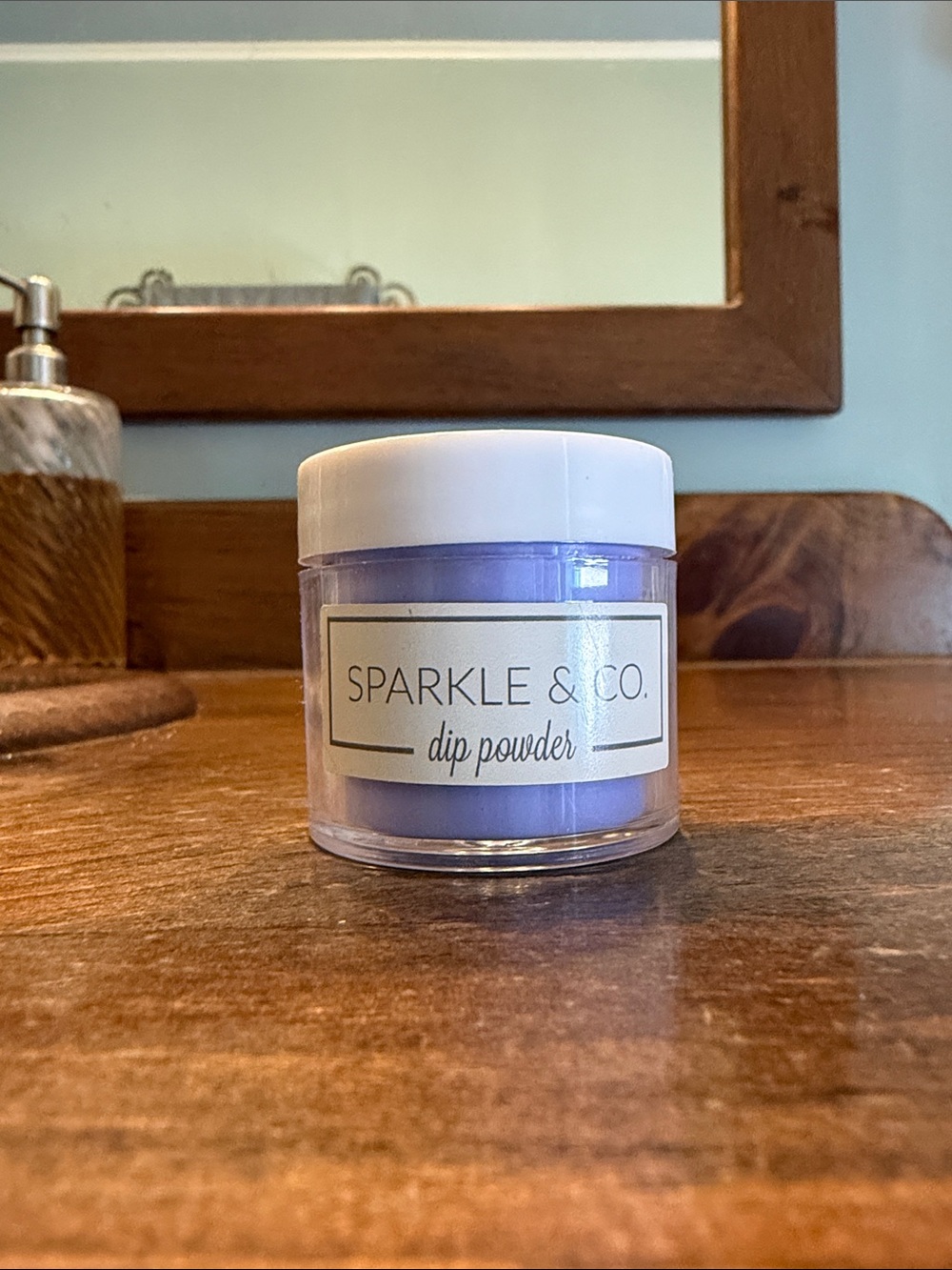 Sparkle & Co. Delicate Periwinkle Dip Powder